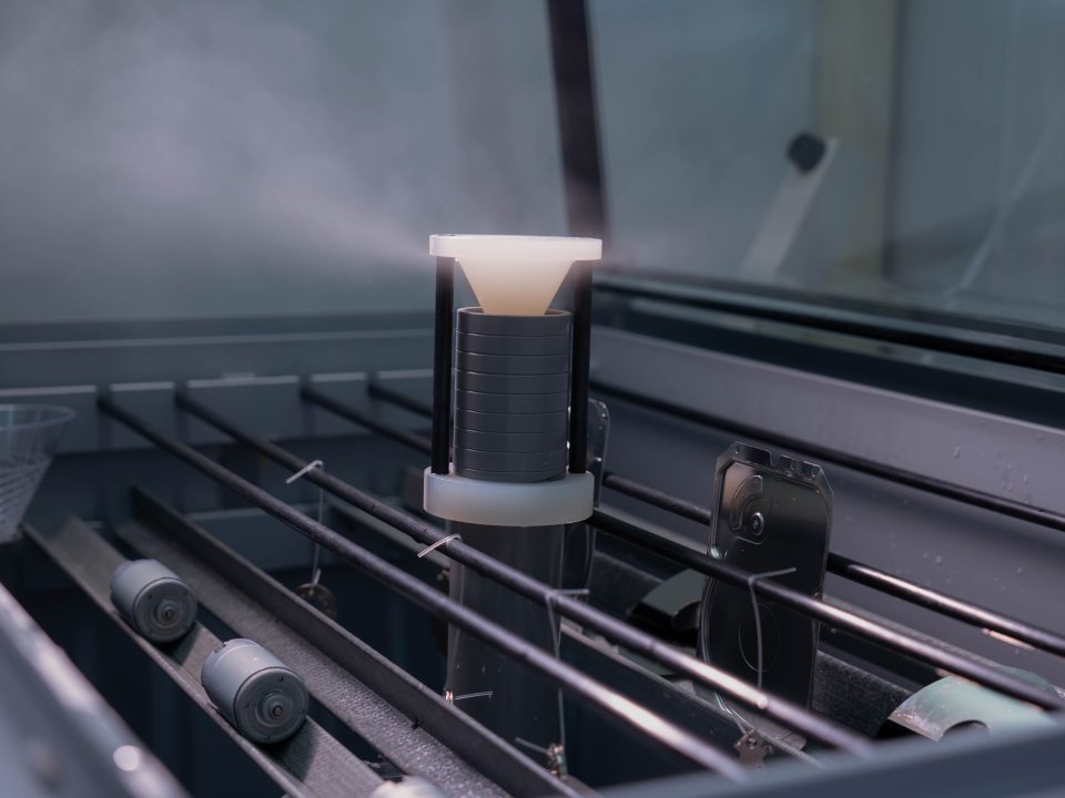 Salt spray test
