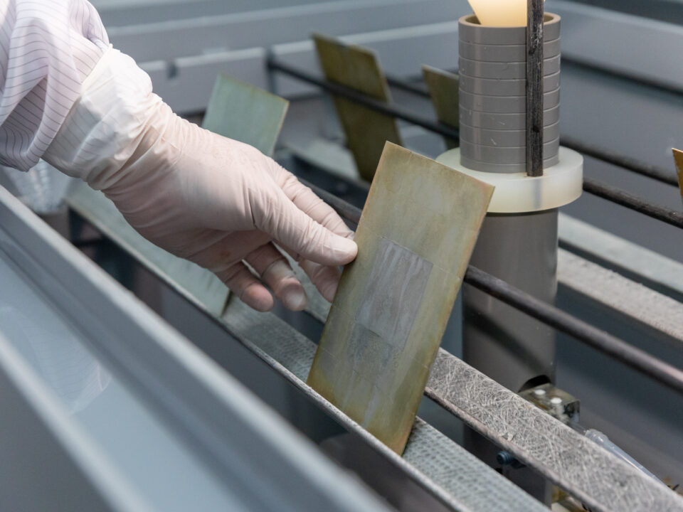 Salt spray testing
